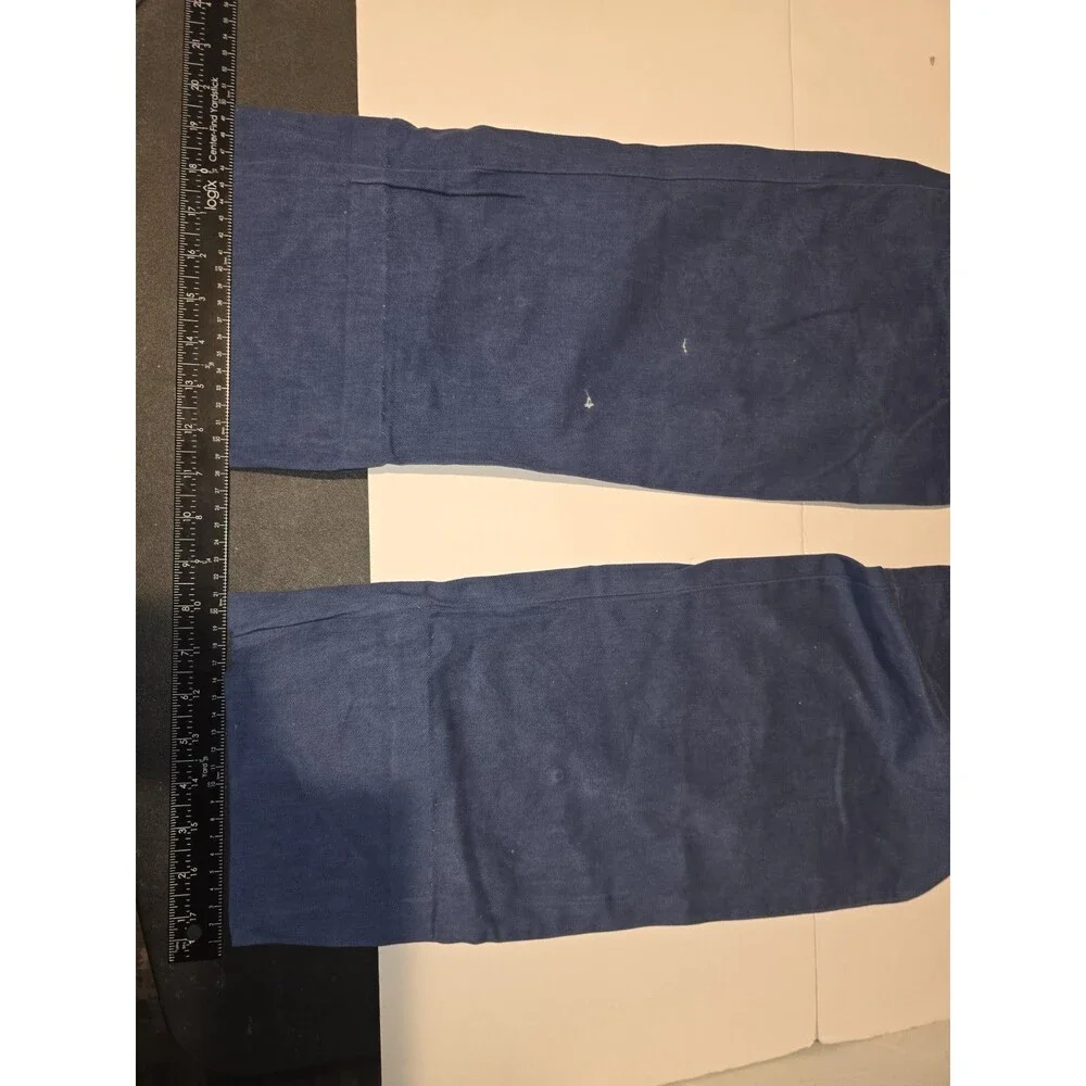 Le TIGRE Elastic Waist Pants Size M Blue Drawstring                         #229